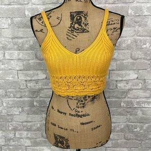 Pool Crochet Knit Crop Top